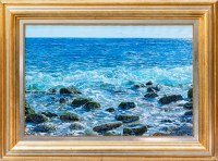 Ласковое море - картина маслом испанского художника Маркоса Эстеве