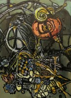 Несогласованность - абстрактная картина маслом художника Гордеева Степана