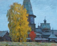 Север России. Осень - картина маслом художника Игоря Панова
